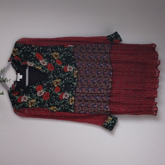 SUNDANCE PATTERNS OF WONDER DRESS SIZE MEDIUM PETITE - Picture 4 of 9